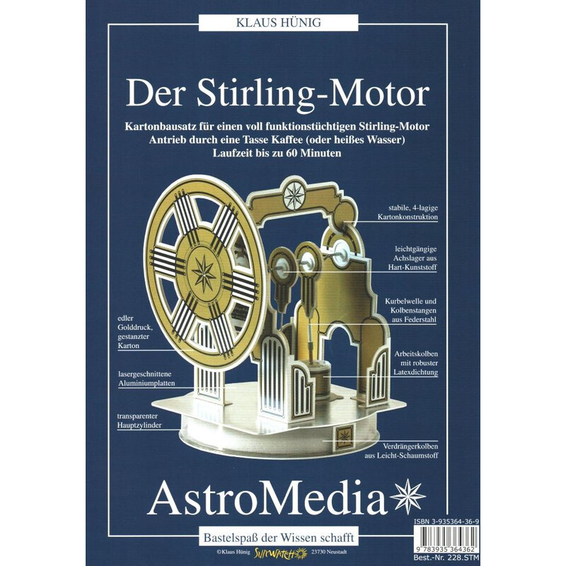 AstroMedia Kit Der Stirling-Motor