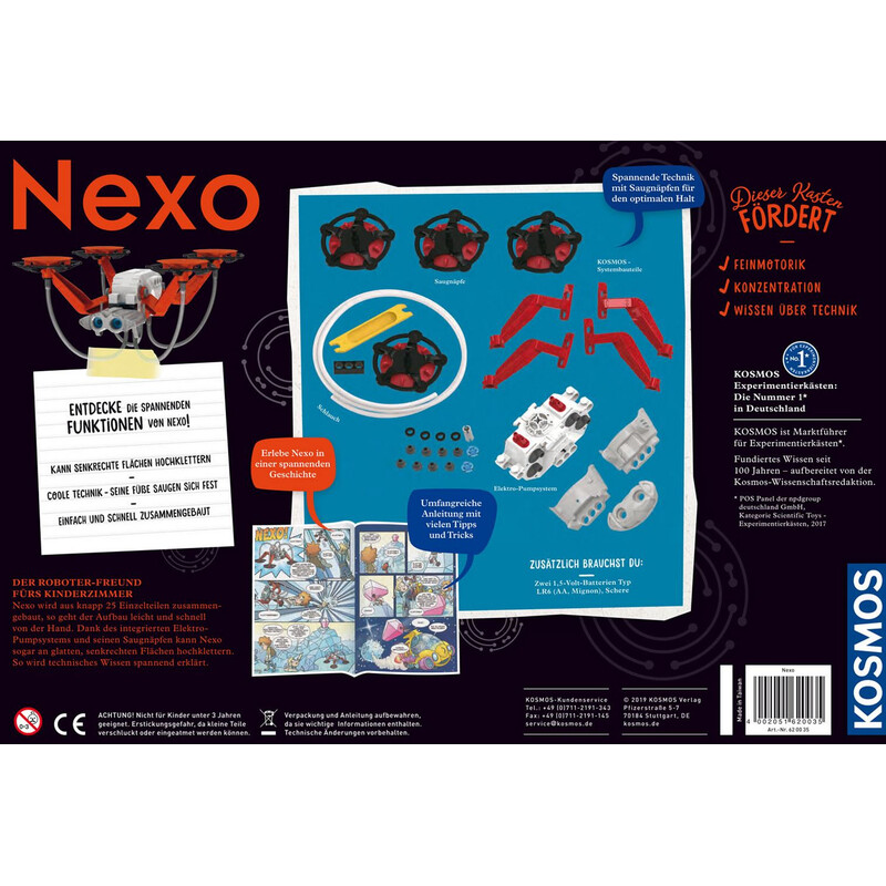 Kosmos Verlag Nexo Kletter-Roboter