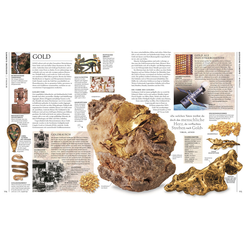 Dorling Kindersley Steiner & Mineralien