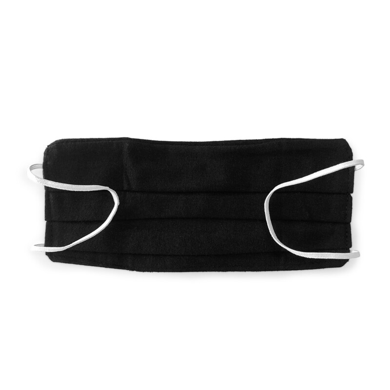 Masketo Face mask cotton black 5 pieces