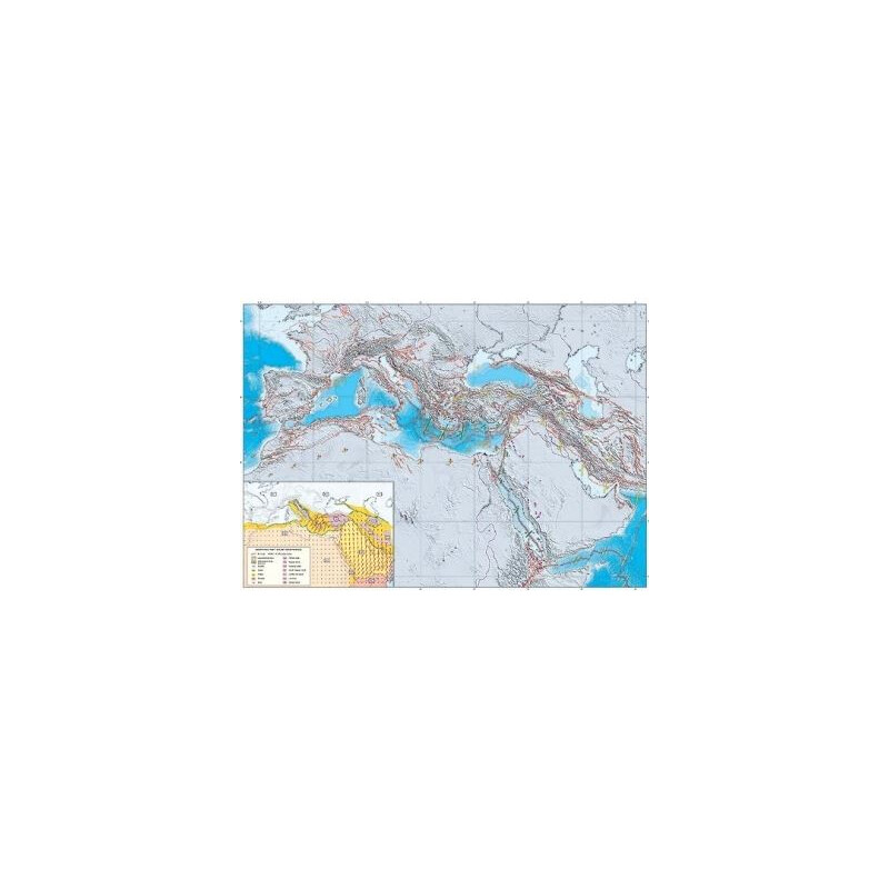 UKGE Geodynamic map of the Mediterranean
