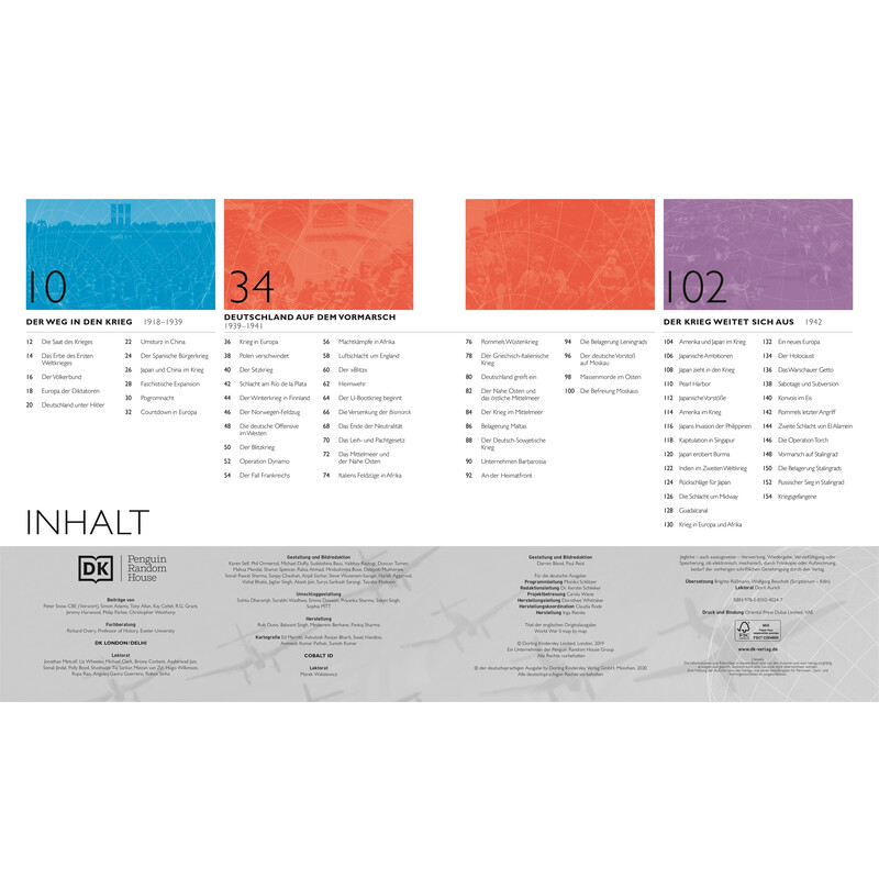 Dorling Kindersley Der Zweite Weltkrieg in Karten