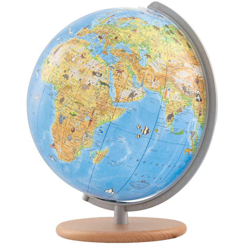 Columbus Childrens globe Unsere Erde mit Entdeckerstift 26cm