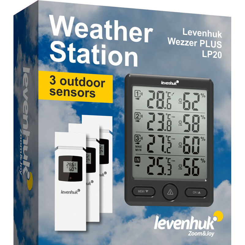 Levenhuk Weather station Wezzer PLUS LP20