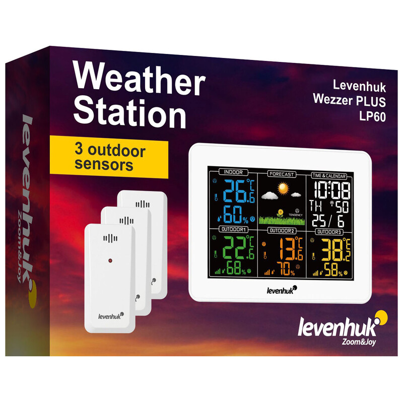Levenhuk Weather station Wezzer PLUS LP60