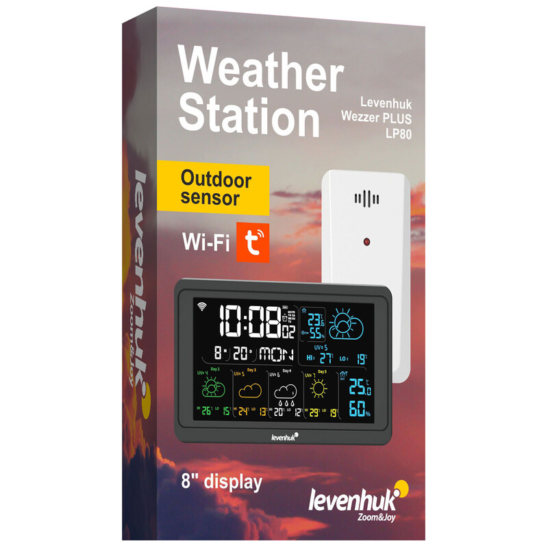 Levenhuk Weather station Wezzer PLUS LP80 Wi-Fi