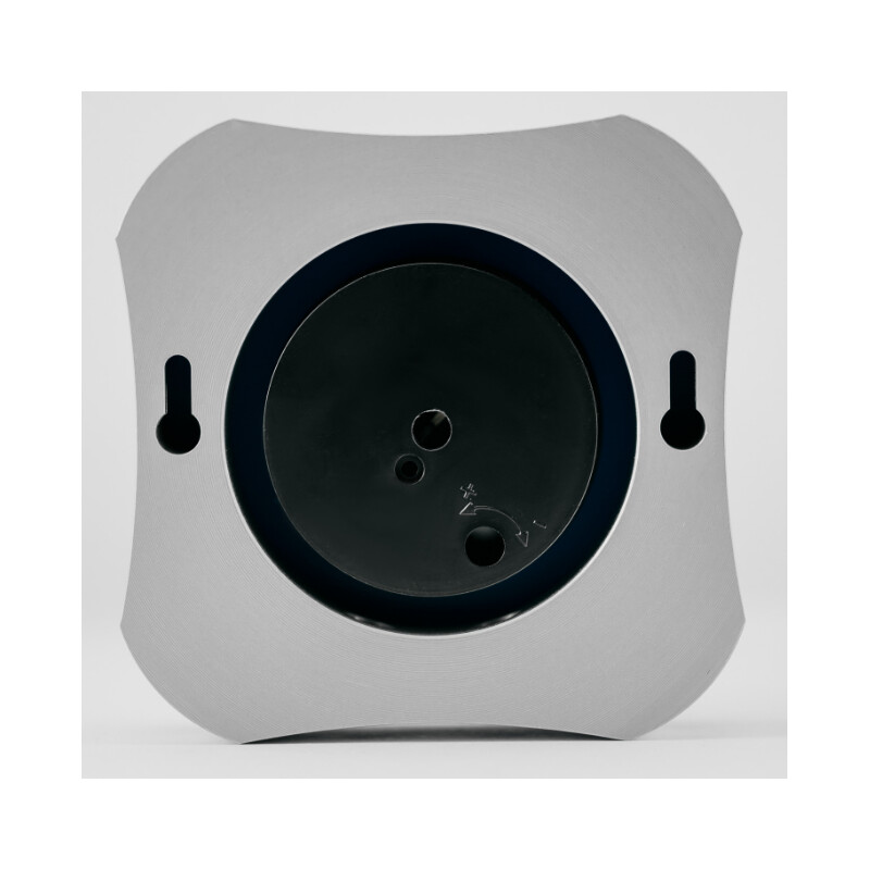 Fischer Cockpit Clock Silver Edition