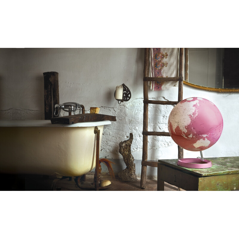 Atmosphere Globe Light&Colour Pastel Coral 30cm