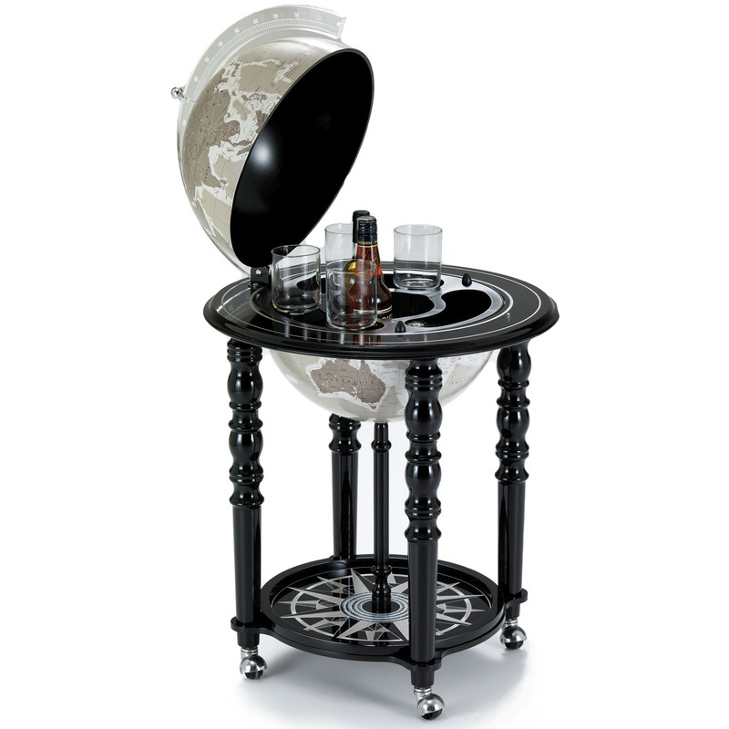 Zoffoli Barglobus Elegance Black/ Warm Grey 40cm (Fast neuwertig)