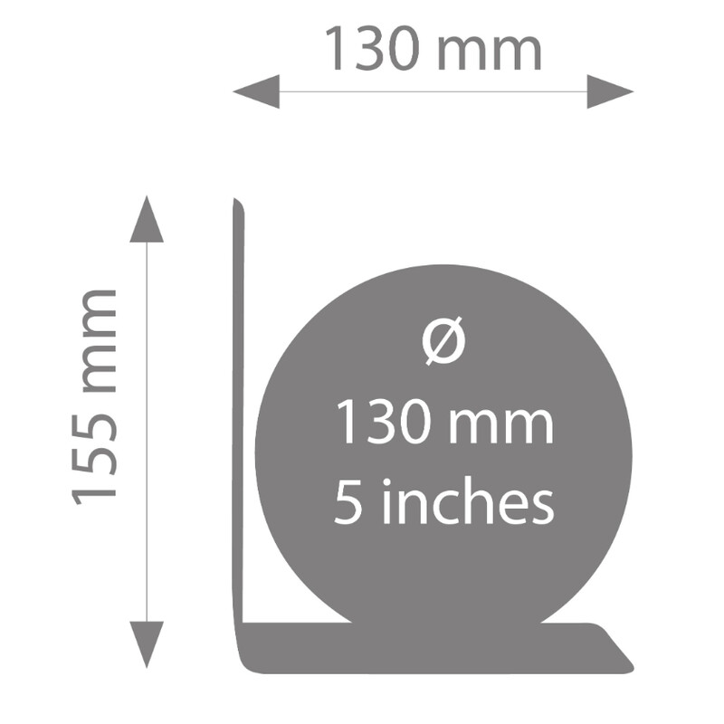 TROIKA BookGlobe Physical Single 13 cm