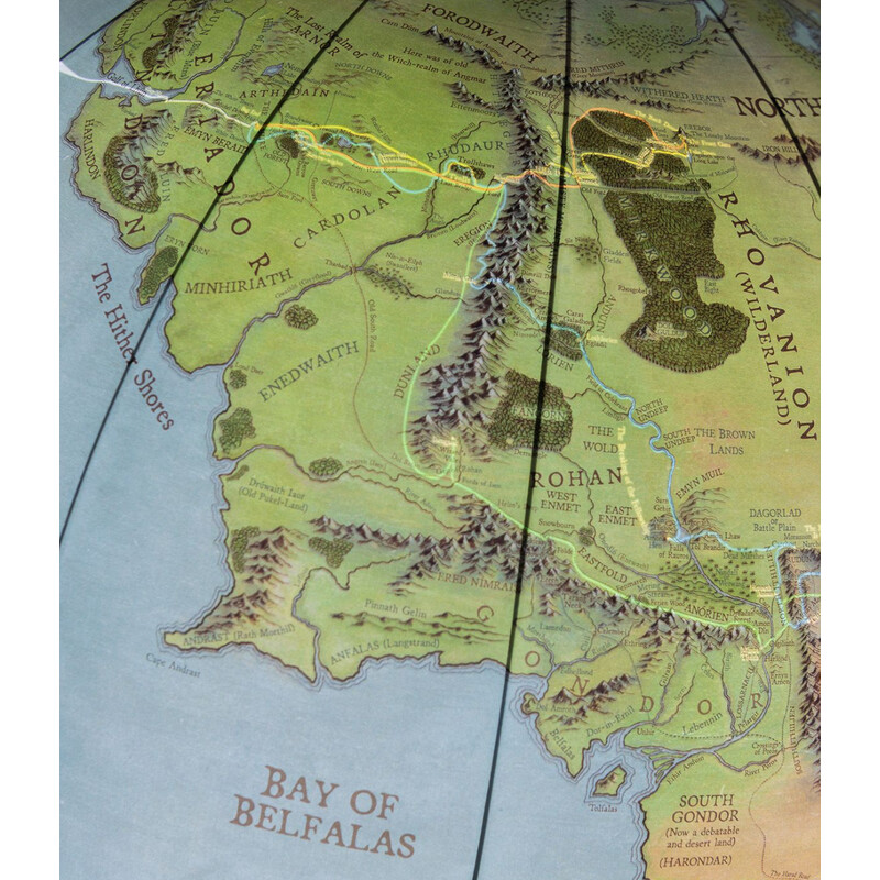 Columbus Globe Middle Earth 40 cm