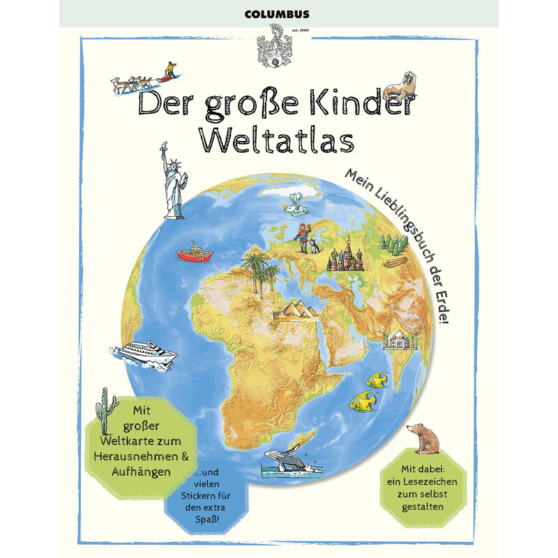 Columbus The big children's world atlas