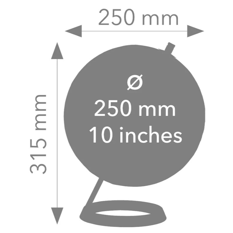 TROIKA Globe 23,5° 25 cm