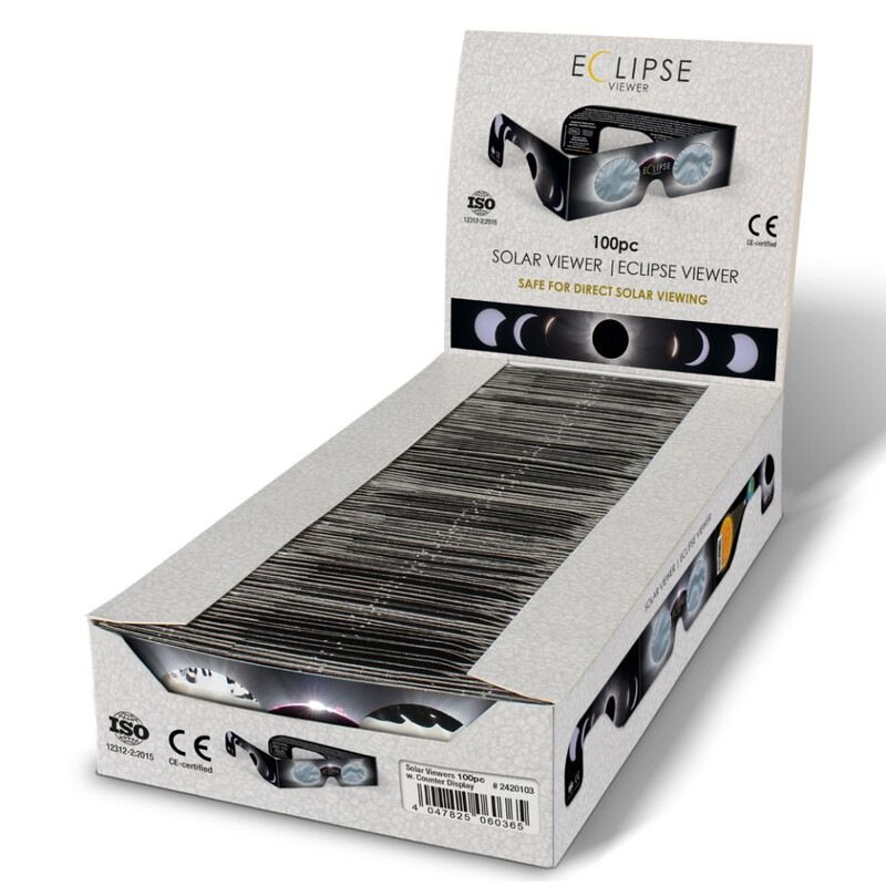 Baader Solar Eclipse Glasses – Solar Eclipse ‘Sofi’ Observation Glasses – Solar Viewer AstroSolar® – 100 pieces